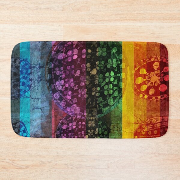 Item preview, Batik Pattern Rainbow Saturation Collage designed and sold by AuroraXGreen.