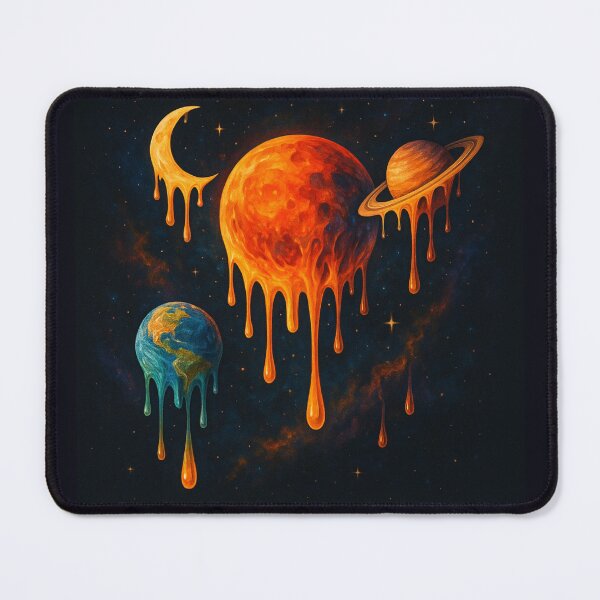 Item preview, The Dripverse – Melting Planets in Space designed and sold by A Sinister Sly.