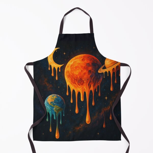 Item preview, The Dripverse – Melting Planets in Space designed and sold by A Sinister Sly.