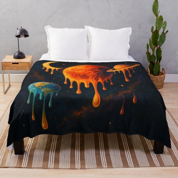 Item preview, The Dripverse – Melting Planets in Space designed and sold by A Sinister Sly.