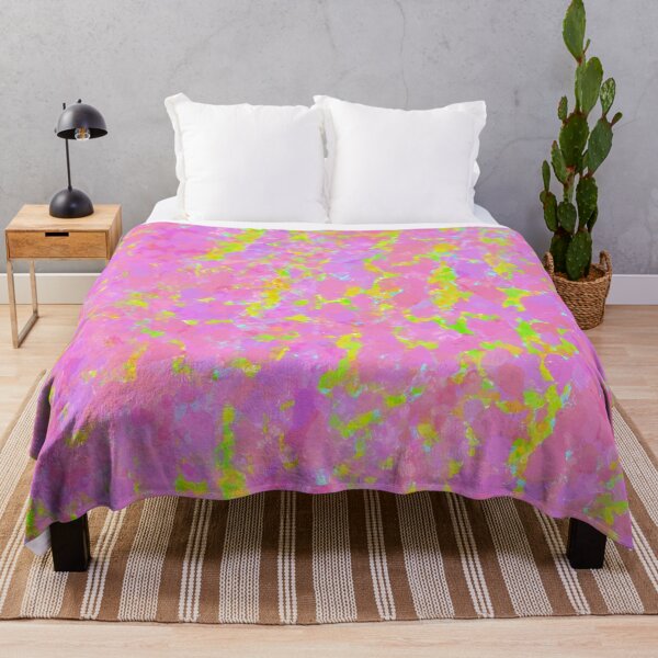 Item preview, Psychedelic Pink and Lime Abstract  designed and sold by springstdesign.