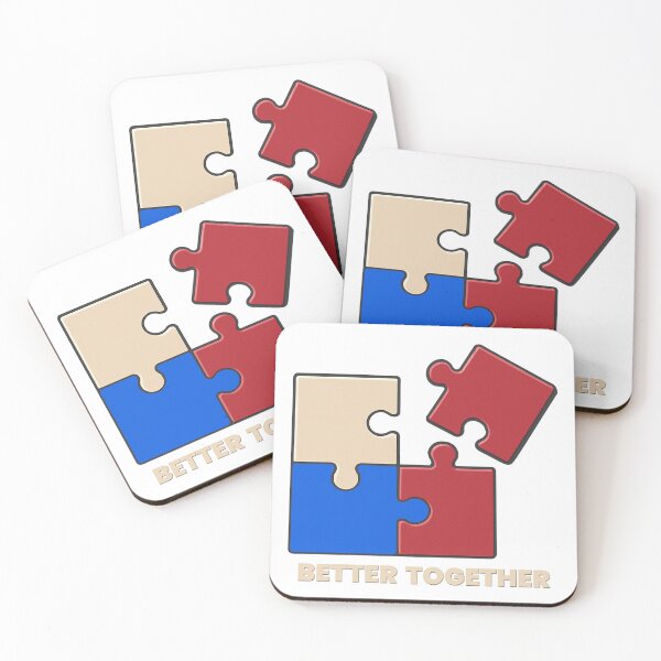 Item preview, Better Together Puzzle Unity Design designed and sold by Zini-ArtStudio.
