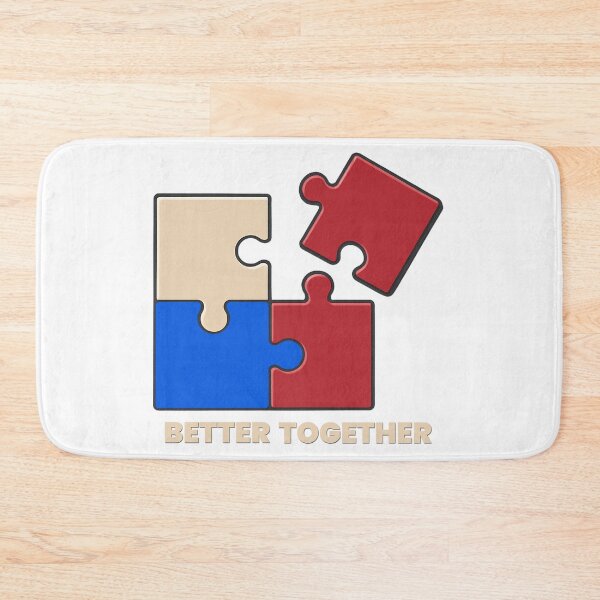 Item preview, Better Together Puzzle Unity Design designed and sold by Zini-ArtStudio.