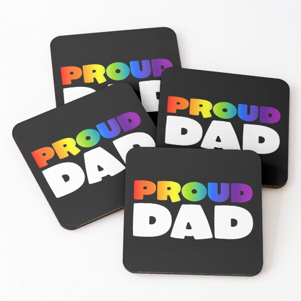 Item preview, Proud Dad - Rainbow designed and sold by sillyjess.