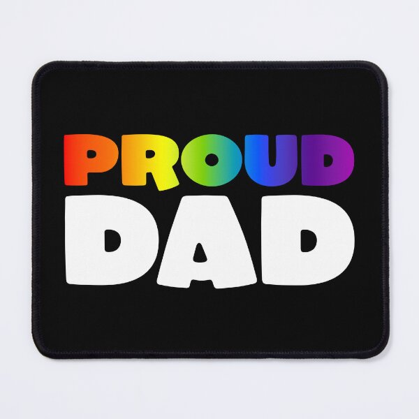 Item preview, Proud Dad - Rainbow designed and sold by sillyjess.
