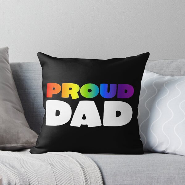 Item preview, Proud Dad - Rainbow designed and sold by sillyjess.