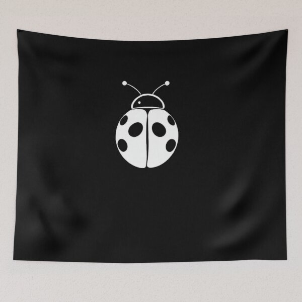 Item preview, Charming Ladybug Silhouette | Lucky Insect Logo designed and sold by Negative Space Art.