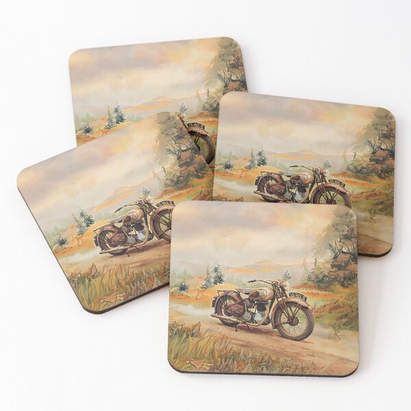 Item preview, Vintage Motorcycle 17 designed and sold by Made-by-Gus.