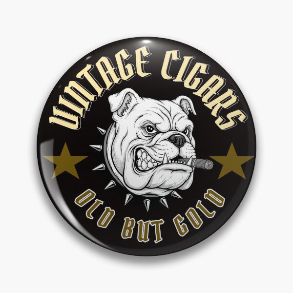 Item preview, Cigar Bulldog - cigarro vintage designed and sold by MasonsTshirts.