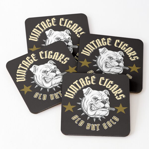 Item preview, Cigar Bulldog - vintage cigar  designed and sold by MasonsTshirts.