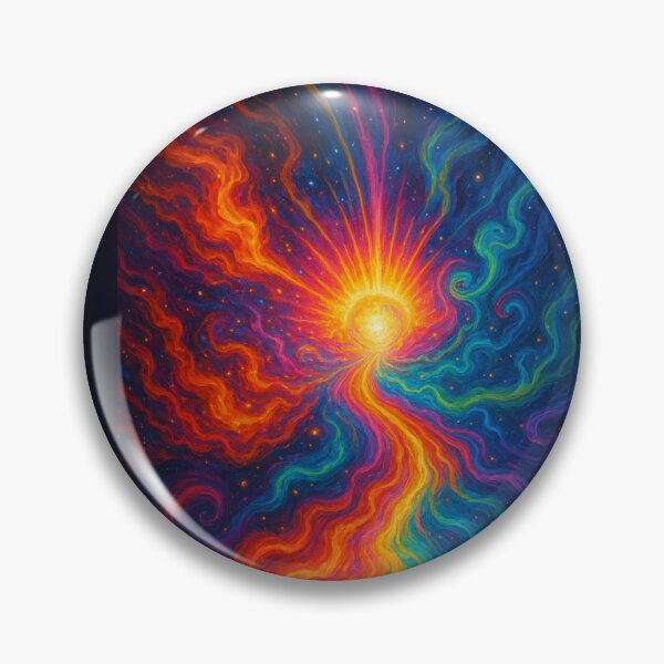 Item preview, Psychedelic Genesis – Birth of a Rainbow Star designed and sold by A Sinister Sly.