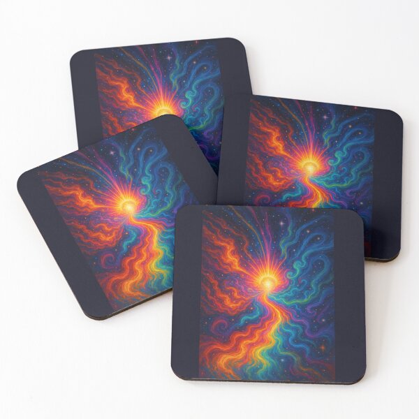 Item preview, Psychedelic Genesis – Birth of a Rainbow Star designed and sold by A Sinister Sly.