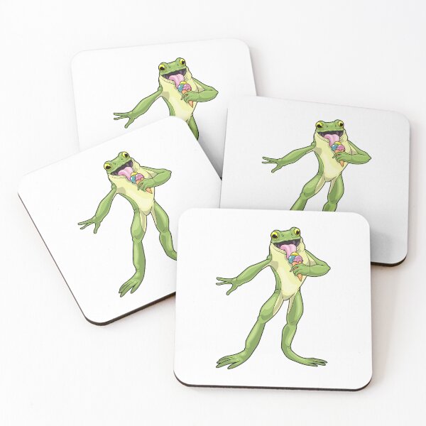 Item preview, Frog Waffle ice cream designed and sold by Snabdesign84.