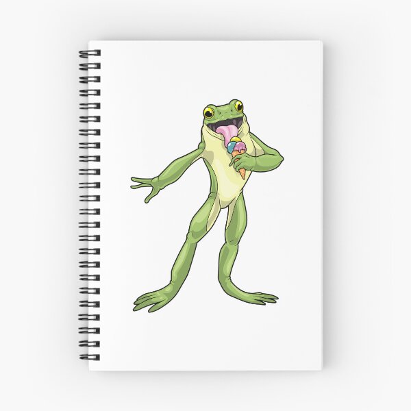 Item preview, Frog Ice cream cone designed and sold by Snabdesign84.