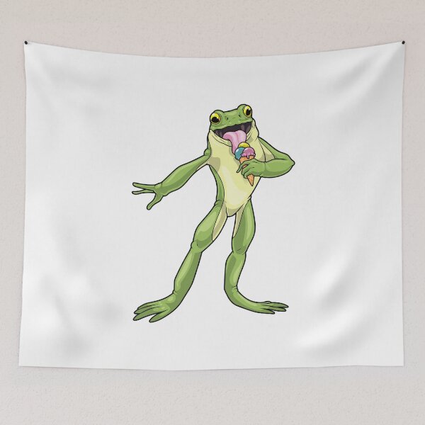 Item preview, Frog Waffle ice cream designed and sold by Snabdesign84.