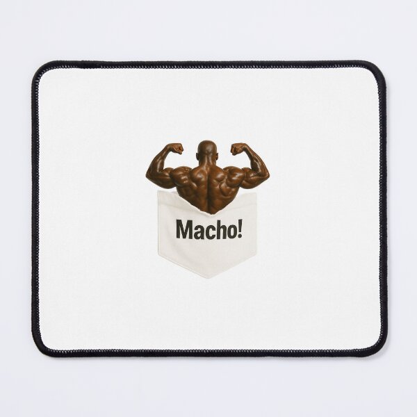 Item preview, Pocket Macho – Flex from the Chest! designed and sold by JPN-NOGRAY-SHOP.