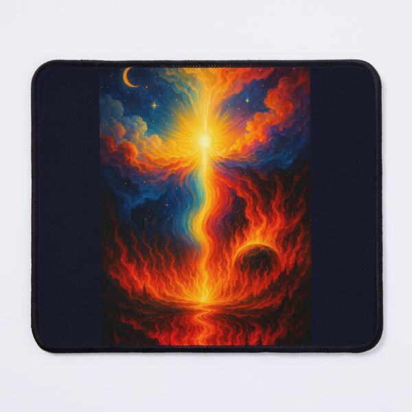 Item preview, Where Heaven Meets Hell – Celestial Collision designed and sold by A Sinister Sly.