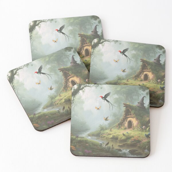 Item preview, Exotic Enchanted Forest Cottage designed and sold by Hney-5.