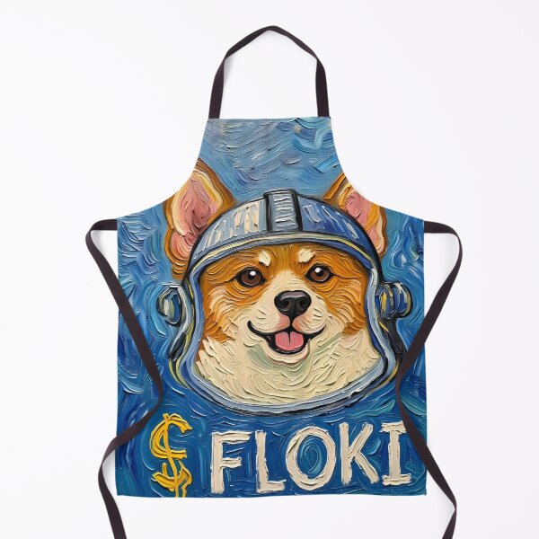 Item preview, Floki Inu - Portrait of a Meme designed and sold by DigitaledbyTailor.