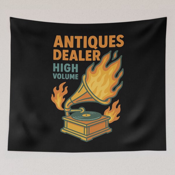 Item preview, Flea Market Antiques Antiques Dealer High Volume designed and sold by LuminOrb.