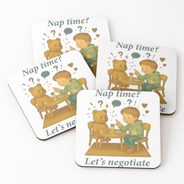 Item preview, Nap Time Let's Negotiate Funny Saying designed and sold by LuminOrb.
