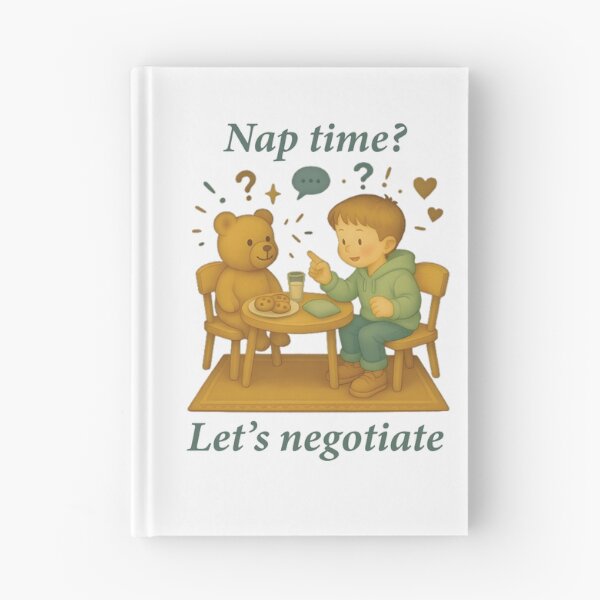 Item preview, Nap Time Let's Negotiate Funny Saying designed and sold by LuminOrb.