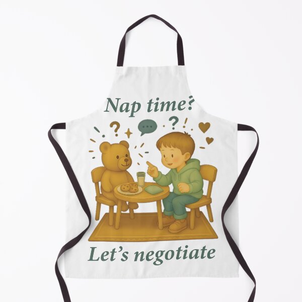 Item preview, Nap Time Let's Negotiate Funny Saying designed and sold by LuminOrb.