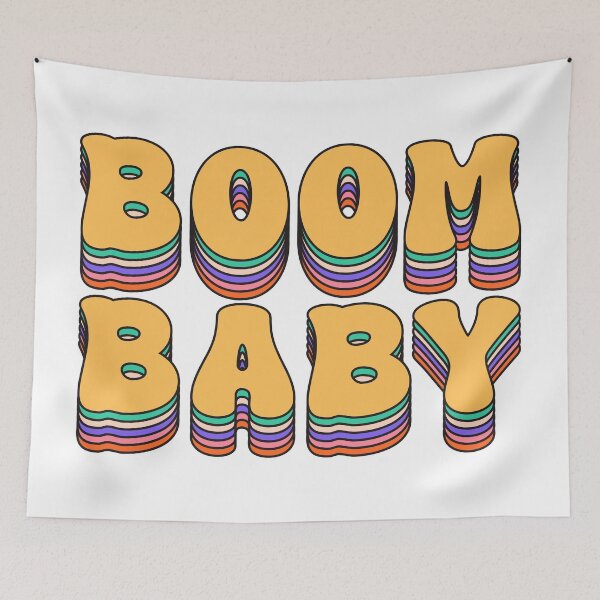 Item preview, Rainbow Boom Baby Indiana Pacers designed and sold by hoosierswiftie.