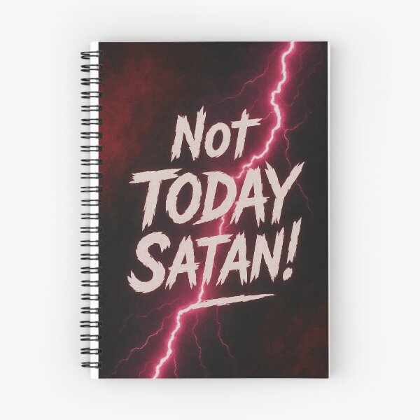 Item preview, Not today Satan! designed and sold by TherapyVibes.