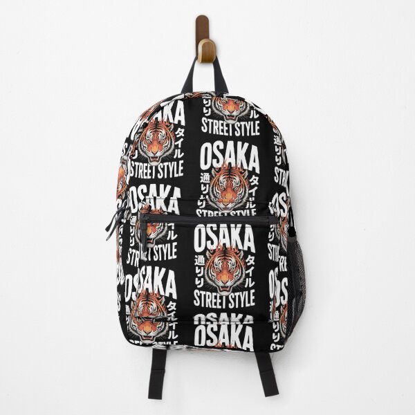 Item preview, Osaka Streetwear Flaming Tiger Japanese Graphic Asian Japan Tokyo designed and sold by w1ckerman.
