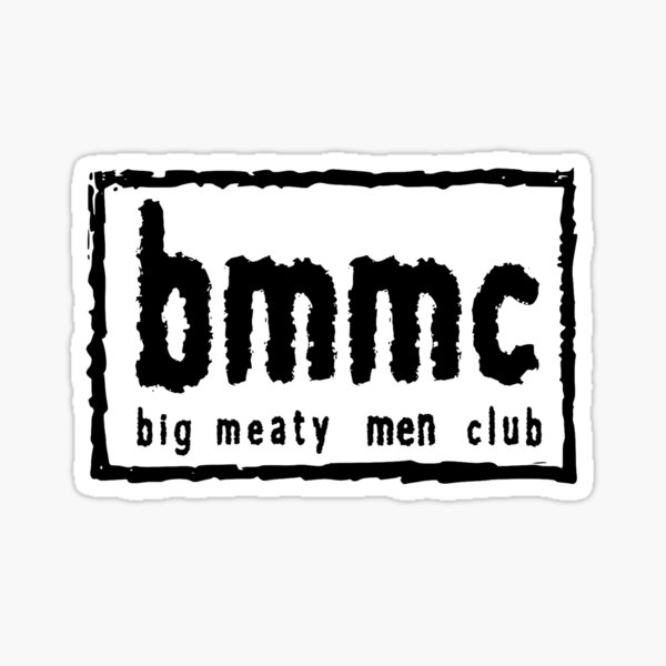 Item preview, Big Meaty Men Club NWO style logo designed and sold by KILLIGREW-JACK.