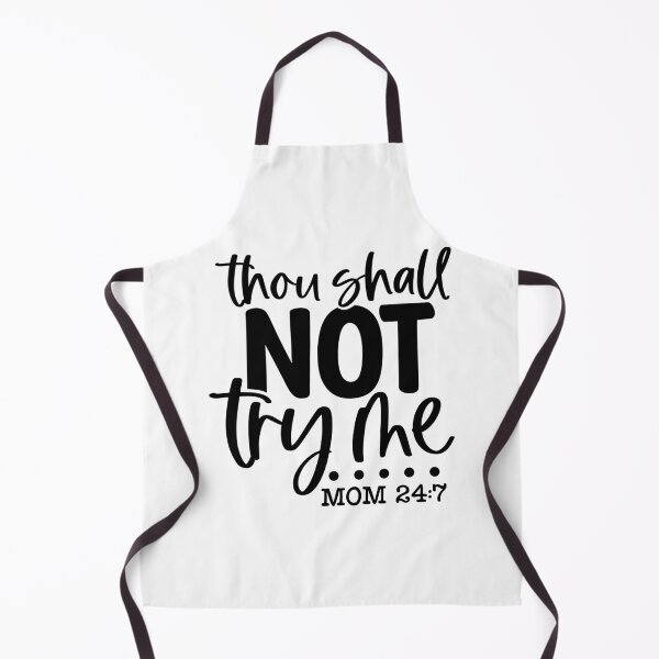Item preview, Thou shal not try me designed and sold by Made-by-Gus.
