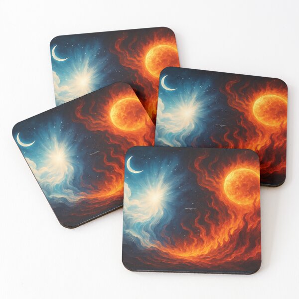 Item preview, Balance of the Eternal Realms – Sun vs Moon designed and sold by A Sinister Sly.