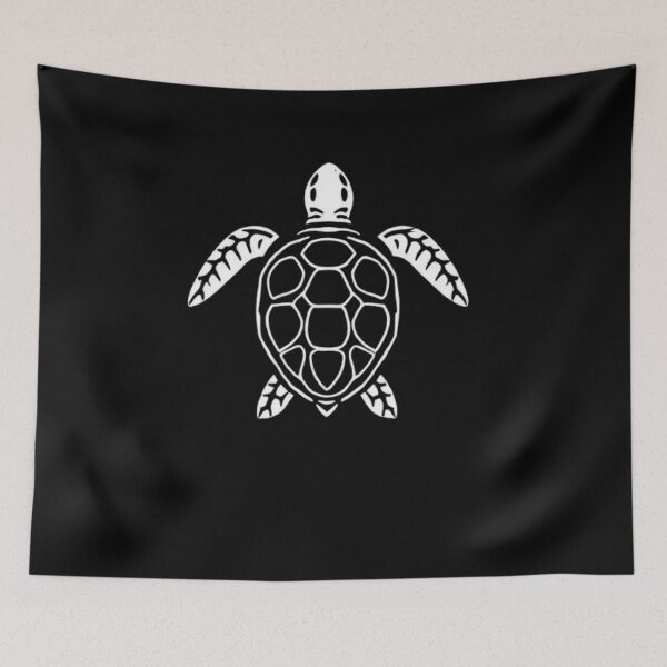 Item preview,  Graceful Sea Turtle Silhouette | Ocean Life Graphic designed and sold by Negative Space Art.