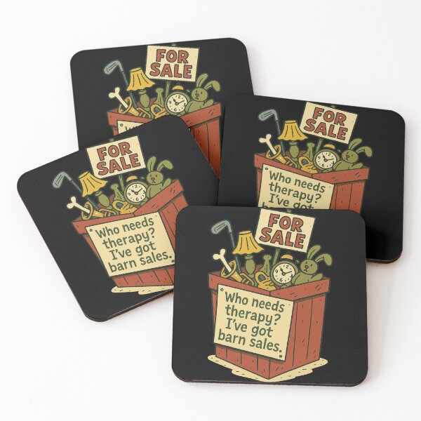 Item preview, Flea Market Yard Sale Therapy Vintage Retro designed and sold by LuminOrb.
