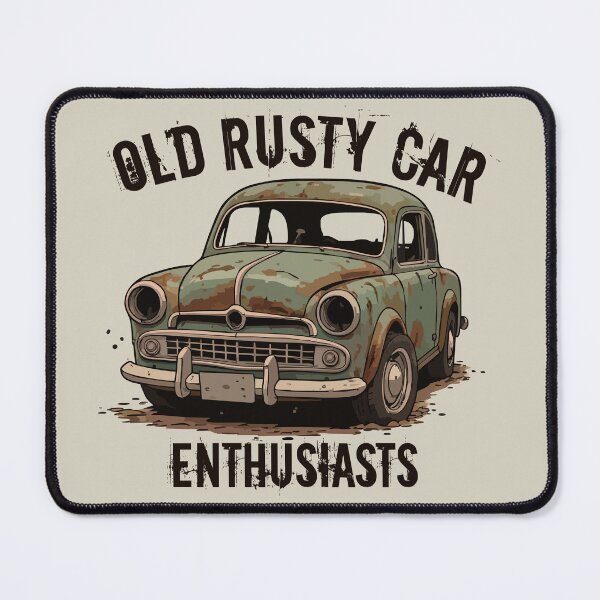 Item preview, Old rusty car designed and sold by Attic-Junk.