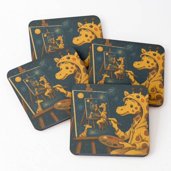 Item preview, Starry Loops & Giraffe Dreams designed and sold by A Sinister Sly.