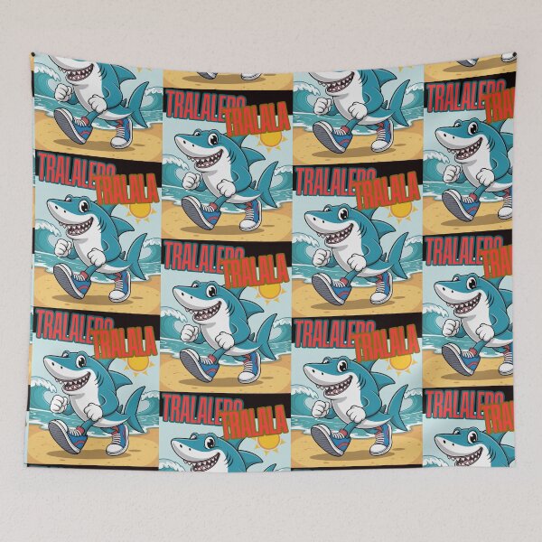 Item preview, Tralalero tralala funny design shark meme designed and sold by Agu210.