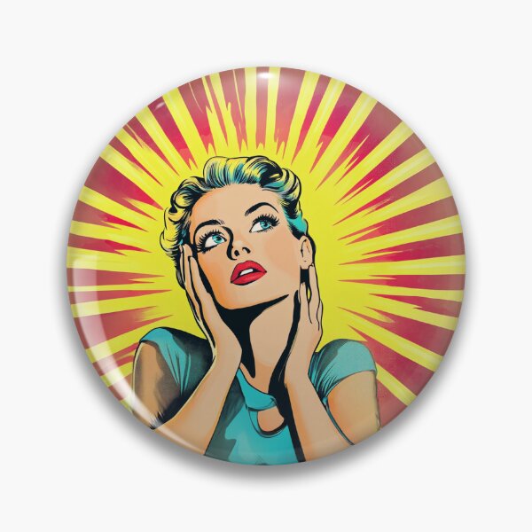 Item preview, Girl Retro Poster designed and sold by Made-by-Gus.