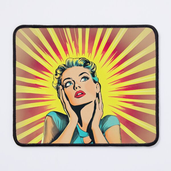 Item preview, Girl Retro Poster designed and sold by Made-by-Gus.