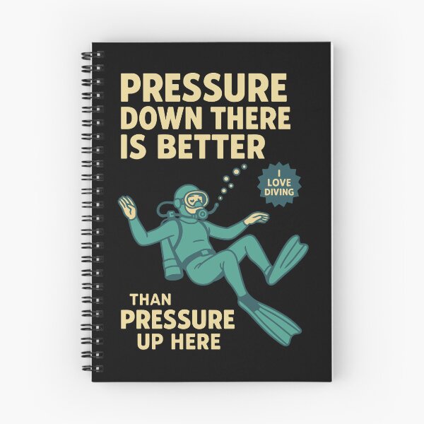 Item preview, Pressure Down There Is Better Diver Design designed and sold by LuminOrb.