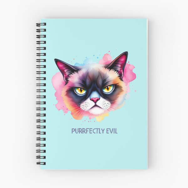 Item preview, "Purrfectly Evil"– Sinister & Sassy Grumpy Cat  designed and sold by Ryldra-Art.