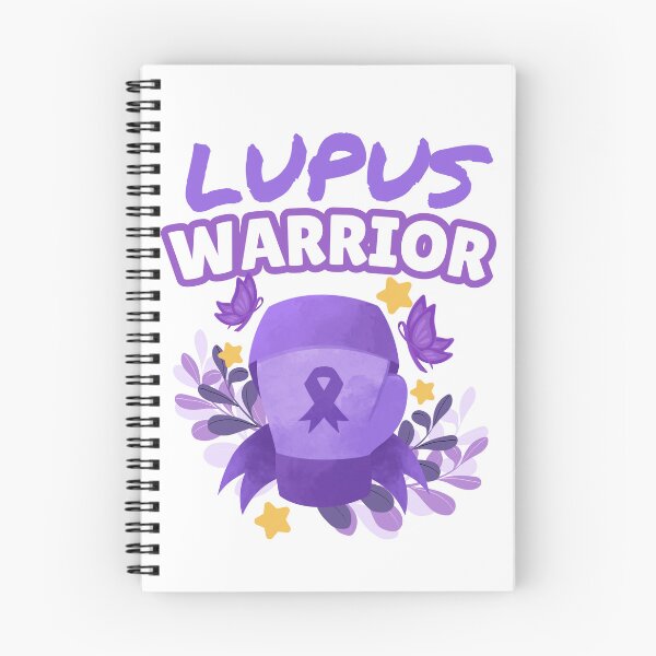 Item preview, Lupus Awareness Warrior Survivor Purple Butterflies designed and sold by Guess4best.
