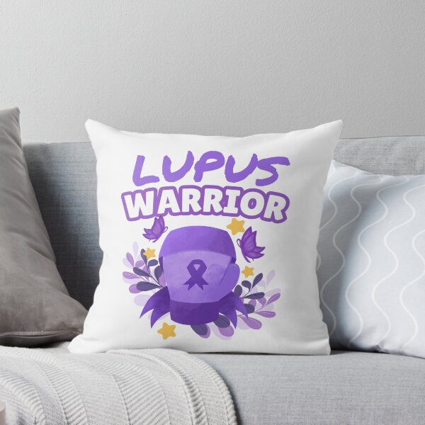 Item preview, Lupus Awareness Warrior Survivor Purple Butterflies designed and sold by Guess4best.