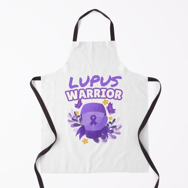 Item preview, Lupus Awareness Warrior Survivor Purple Butterflies designed and sold by Guess4best.