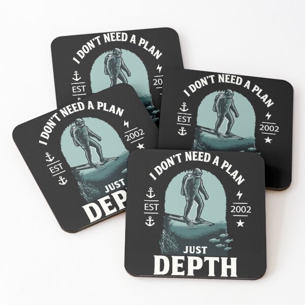 Item preview, I Don't Need A Plan Just Depth Taucher Tauchen designed and sold by LuminOrb.