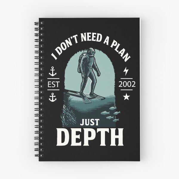 Item preview, I Don't Need A Plan Just Depth Taucher Tauchen designed and sold by LuminOrb.