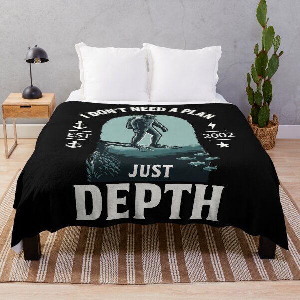 Item preview, I Don't Need A Plan Just Depth Taucher Tauchen designed and sold by LuminOrb.