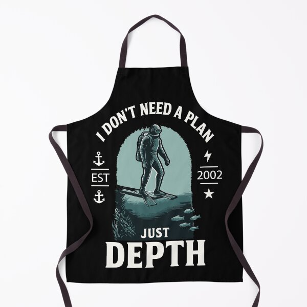 Item preview, I Don't Need A Plan Just Depth Taucher Tauchen designed and sold by LuminOrb.