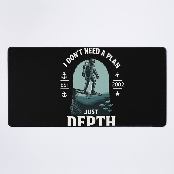 Item preview, I Don't Need A Plan Just Depth Taucher Tauchen designed and sold by LuminOrb.